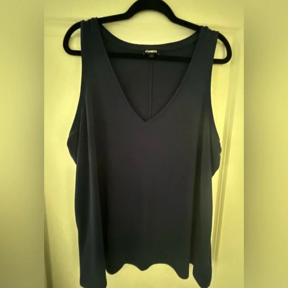 Express V-Neck Top - Picture 2 of 3